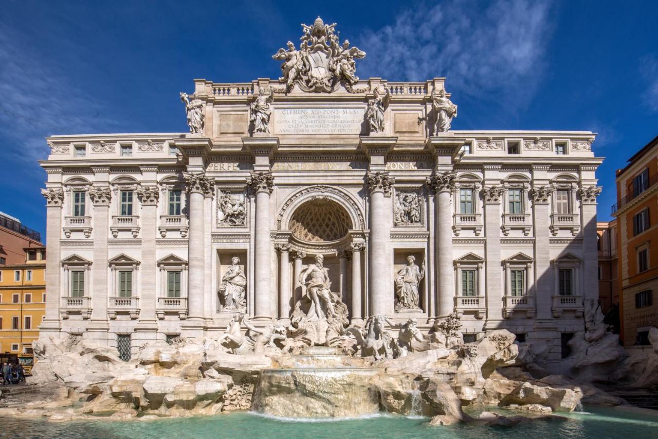 Trevi Ab Aeterno - Amazing View Of The Trevi Fountain Apartment Рим Екстериор снимка