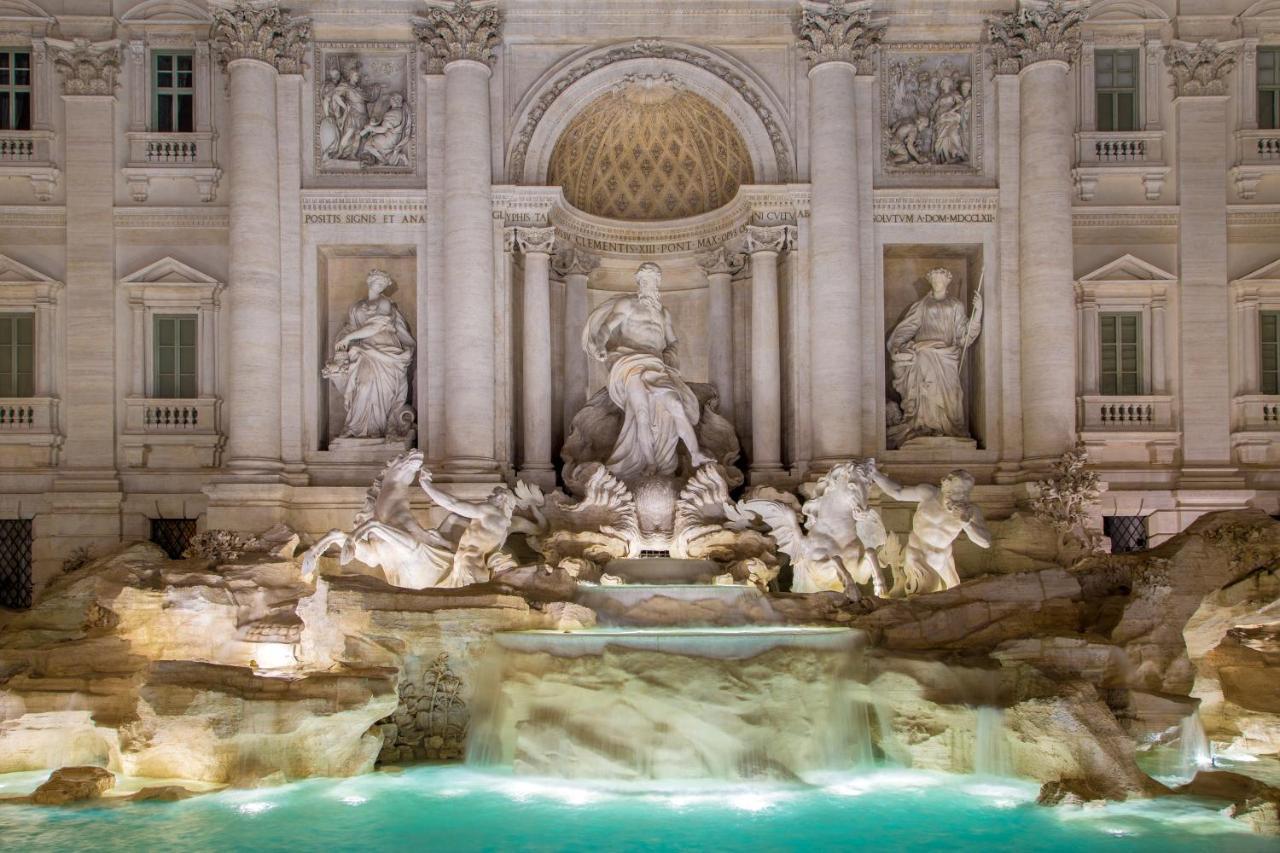 Trevi Ab Aeterno - Amazing View Of The Trevi Fountain Apartment Рим Екстериор снимка